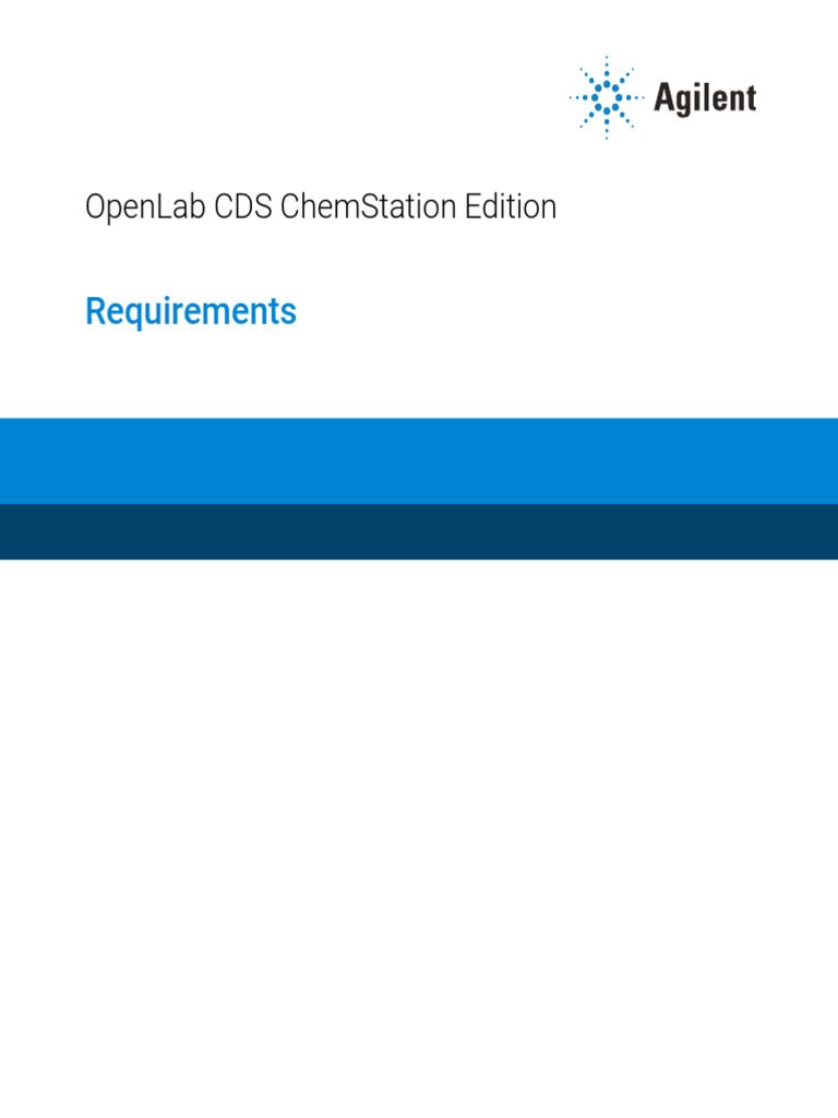 OpenLab CDS - CS - HW-SW-Requirements - C.01.10-U3 | PDF ...