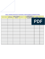 Korea OFW Crisis Monitoring Form