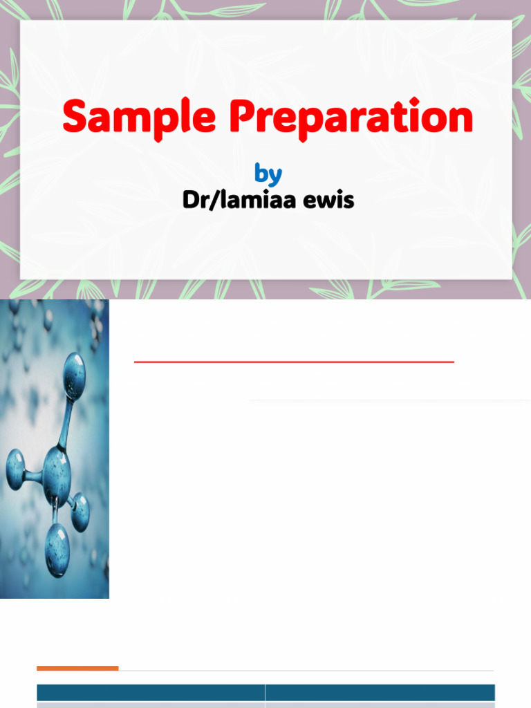 Guidelines for Effective Sample Preparation | PDF | Liquids | Solvent