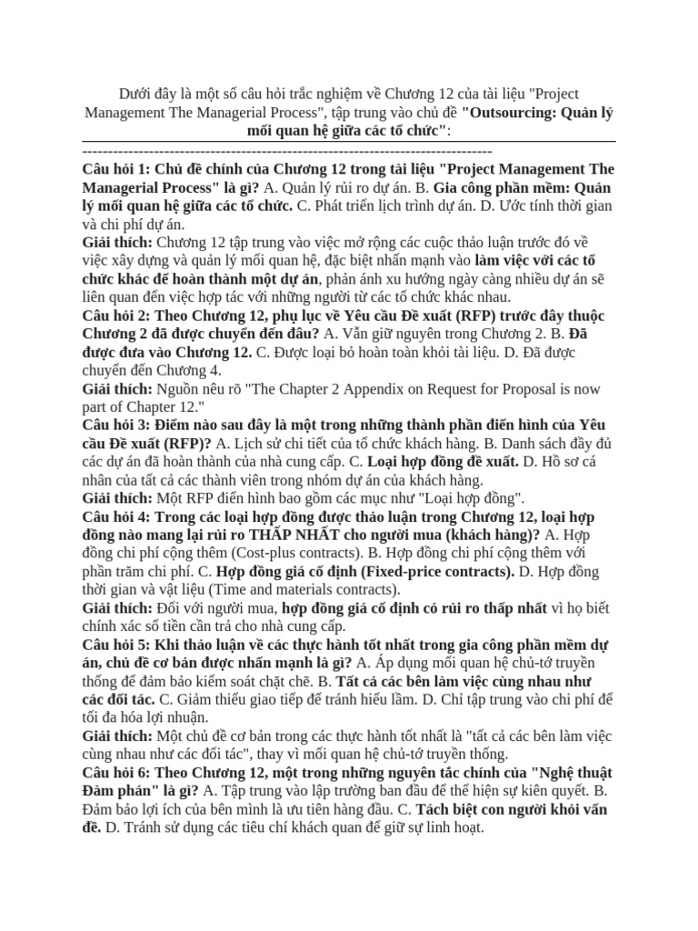 CÂU HỎI DAKD | PDF