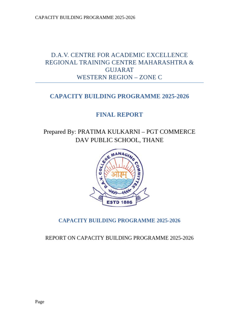 Finalized Report With Cover | PDF | Learning | Critical Thinking