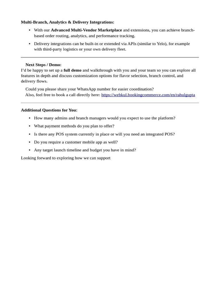 Multi-Vendor Marketplace Integration Guide | PDF