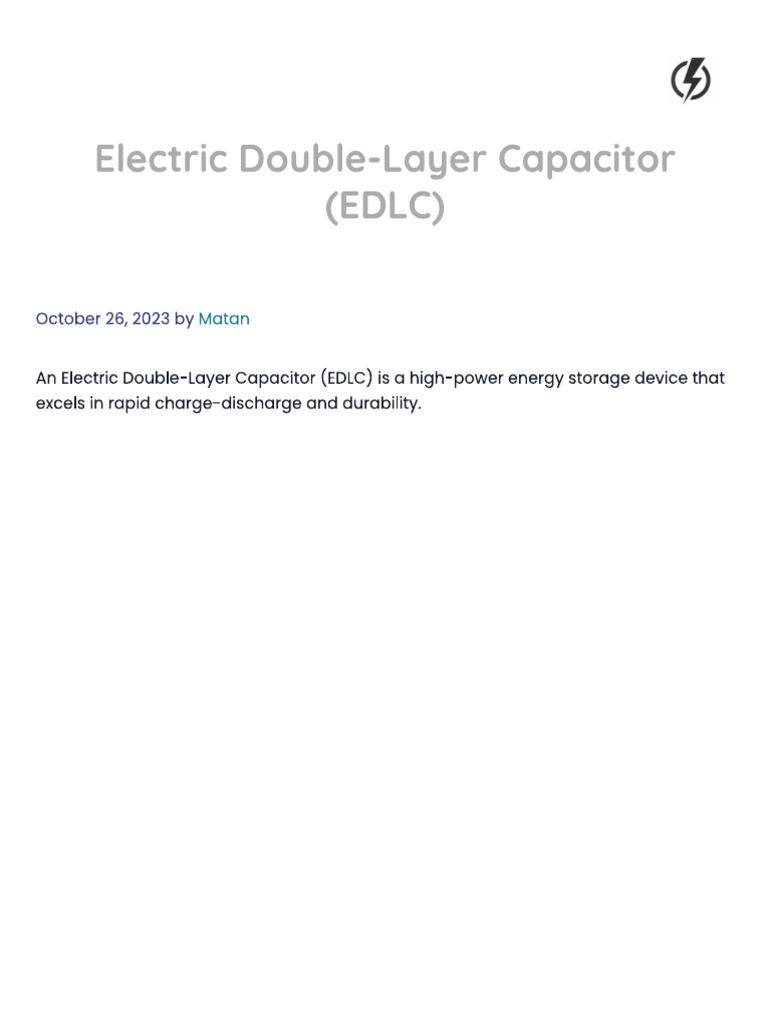 Edlc 2 | PDF