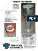 Emergency Biomass Stovepipe Stove