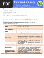 Golden Arrow Badge Registration 2025 | PDF | Scouting