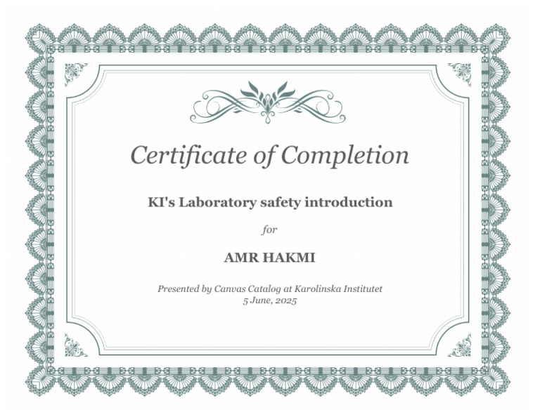 Ki S Laboratory Safety Introduction Amr Hakmi | PDF