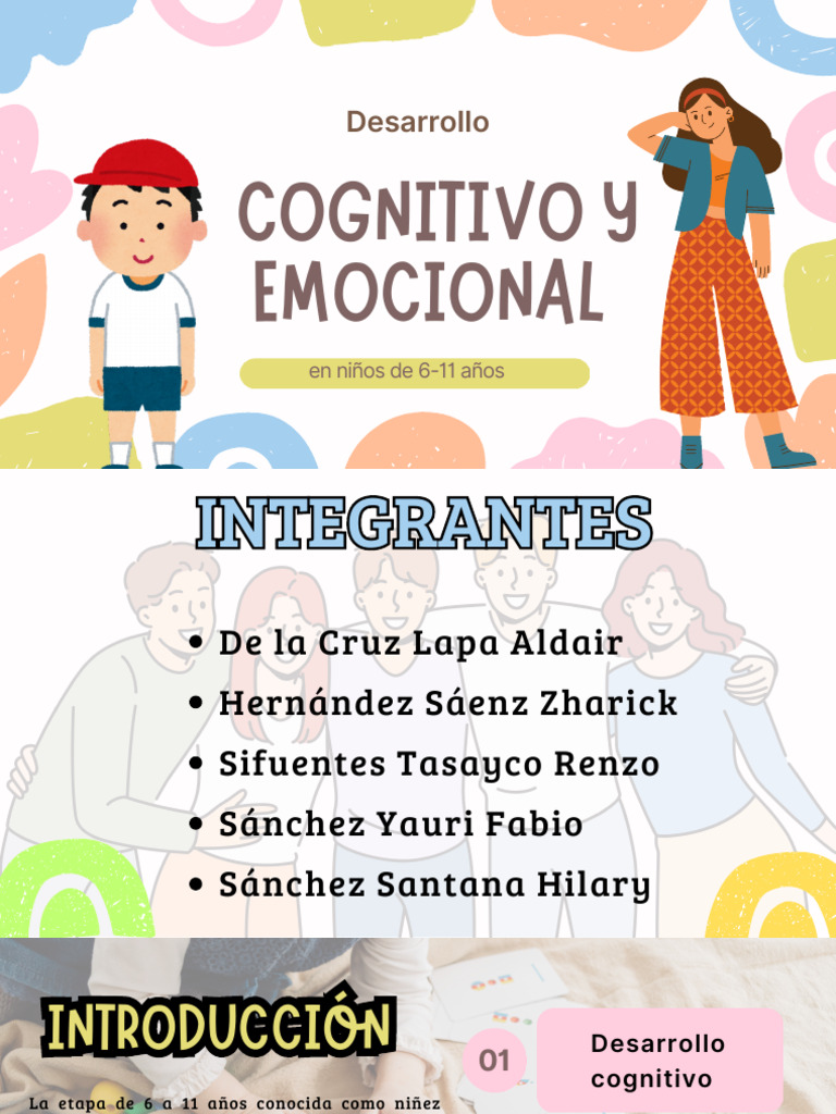 Desarrollo Cognitivo y Emocional en Niños | PDF | Las emociones ...