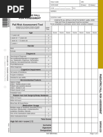Humpty Dumpty Fall Assessment Scale | PDF