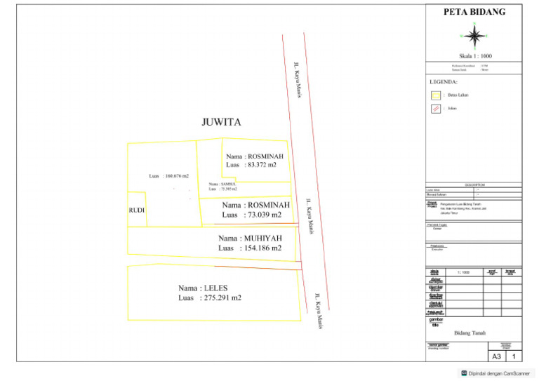 Peta Bidang Keseluruhan-1 | PDF