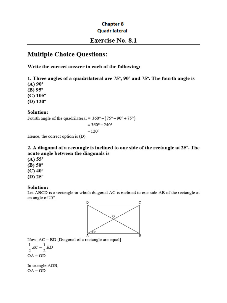 Selfstudys Com File | PDF | Rectangle | Euclidean Geometry