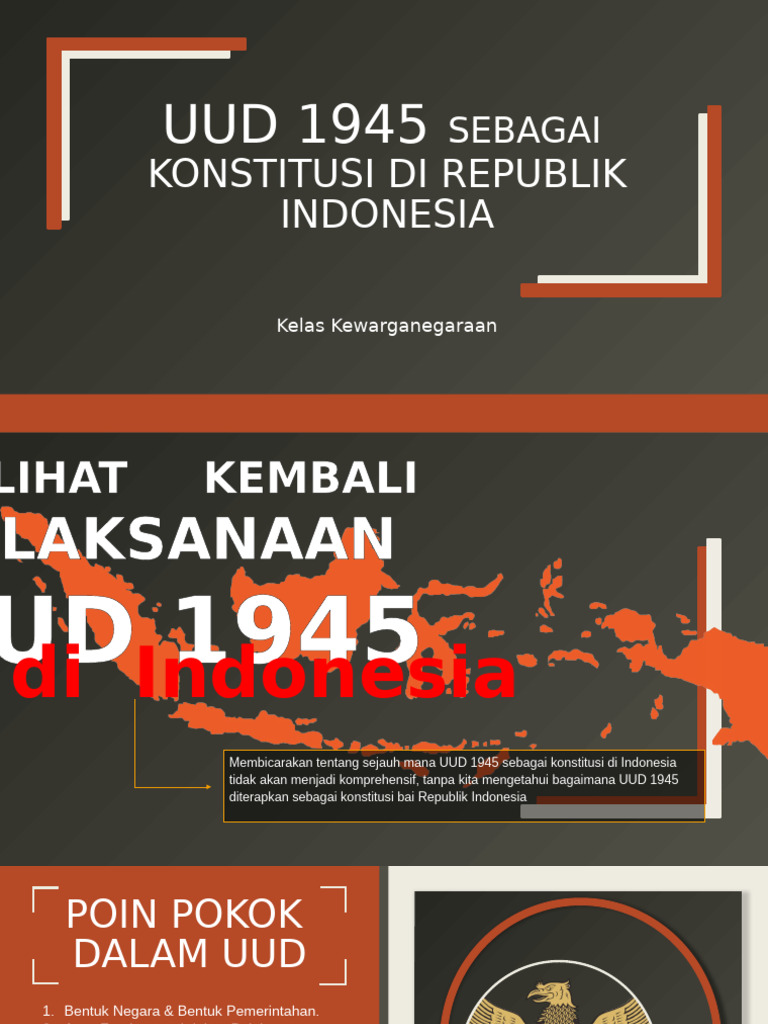 Amandemen UUD 1945 di Indonesia | PDF