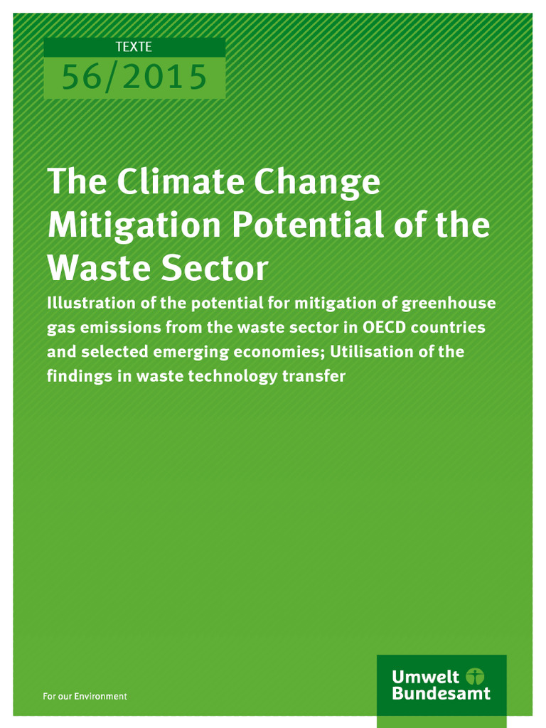 Texte 56 2015 The Climate Change Mitigation Potential of The Waste ...