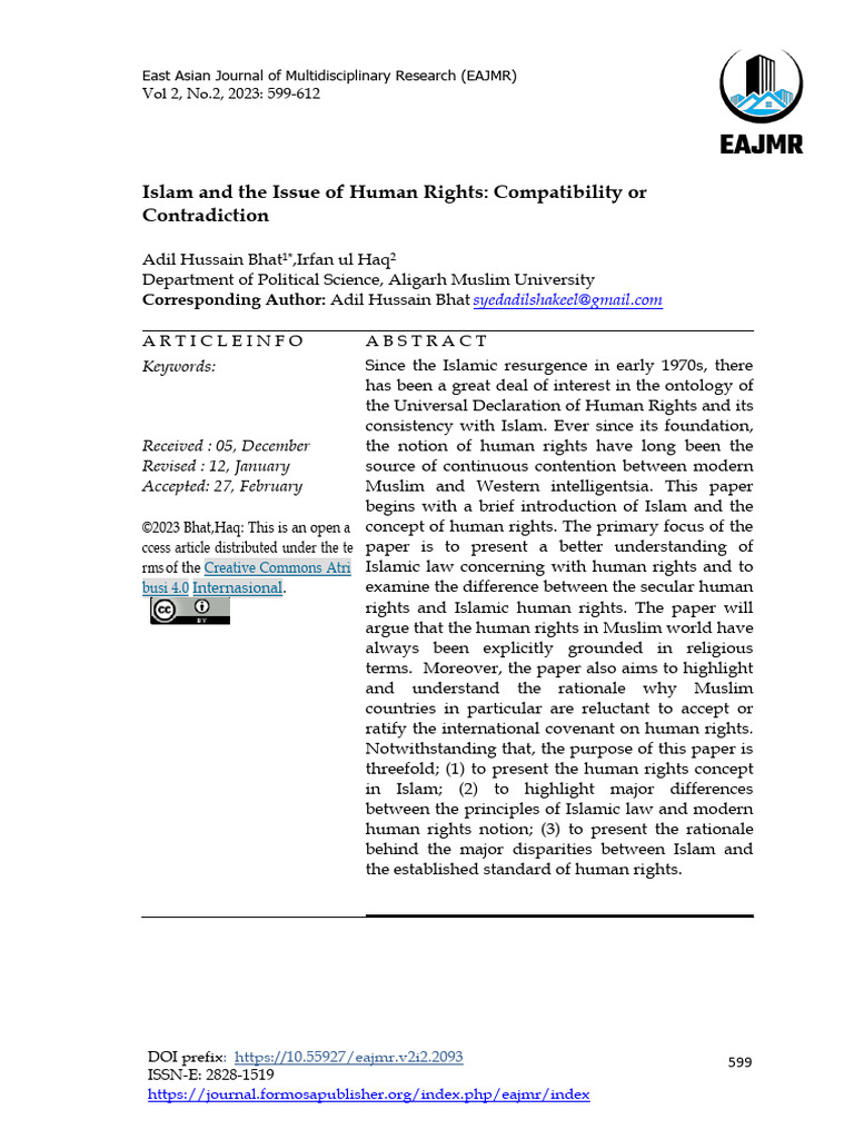 Islam and Human Rights: A Complex Debate | PDF | Sharia | Human Rights