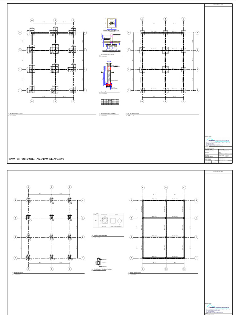Residential Building Structural Details | PDF | Building ...