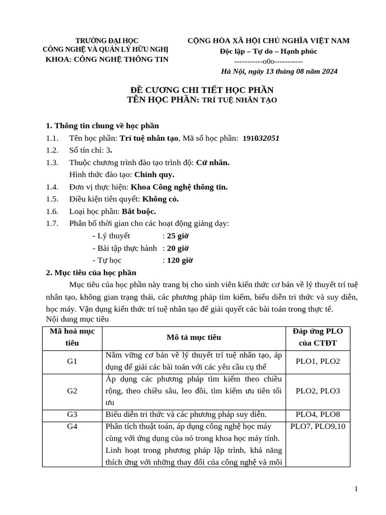 De Cuong TTNT - CDR 2021 | PDF