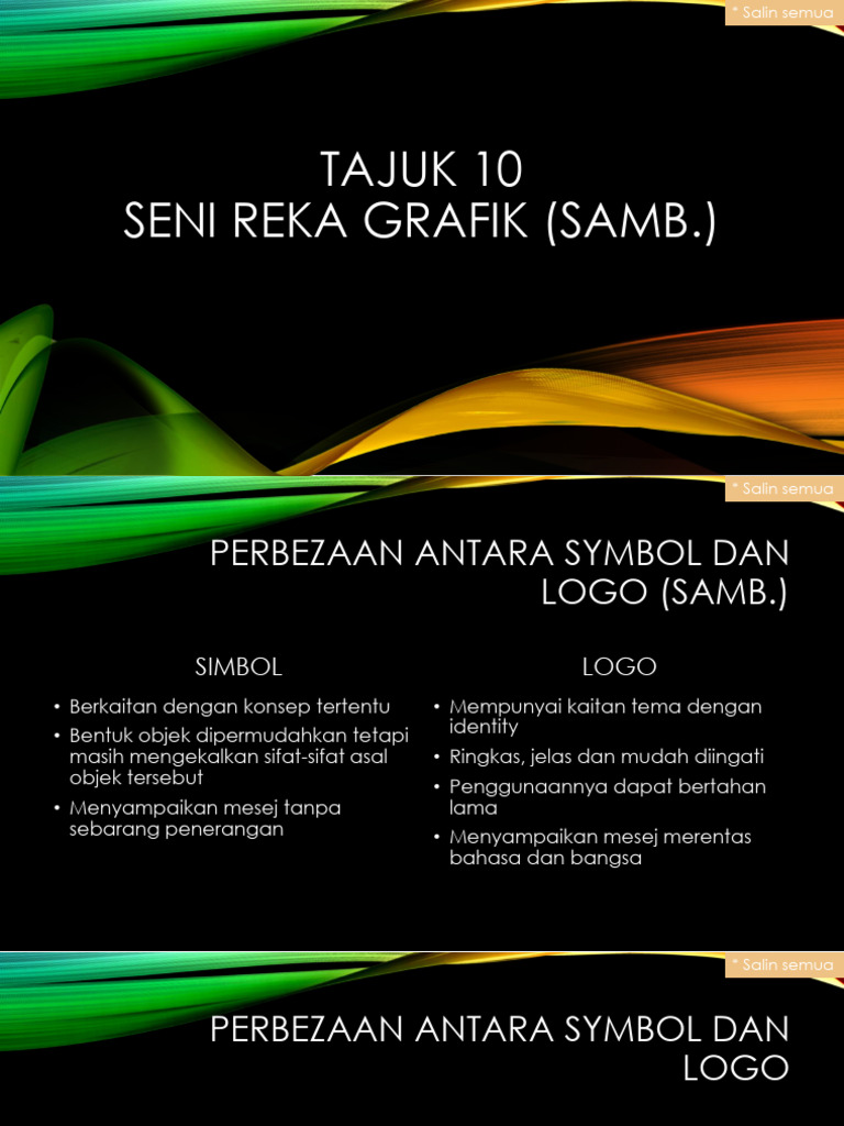 Tajuk 10 Seni Reka Grafik 2 | PDF