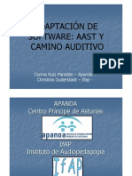 Adaptación de soft- AAST y CA