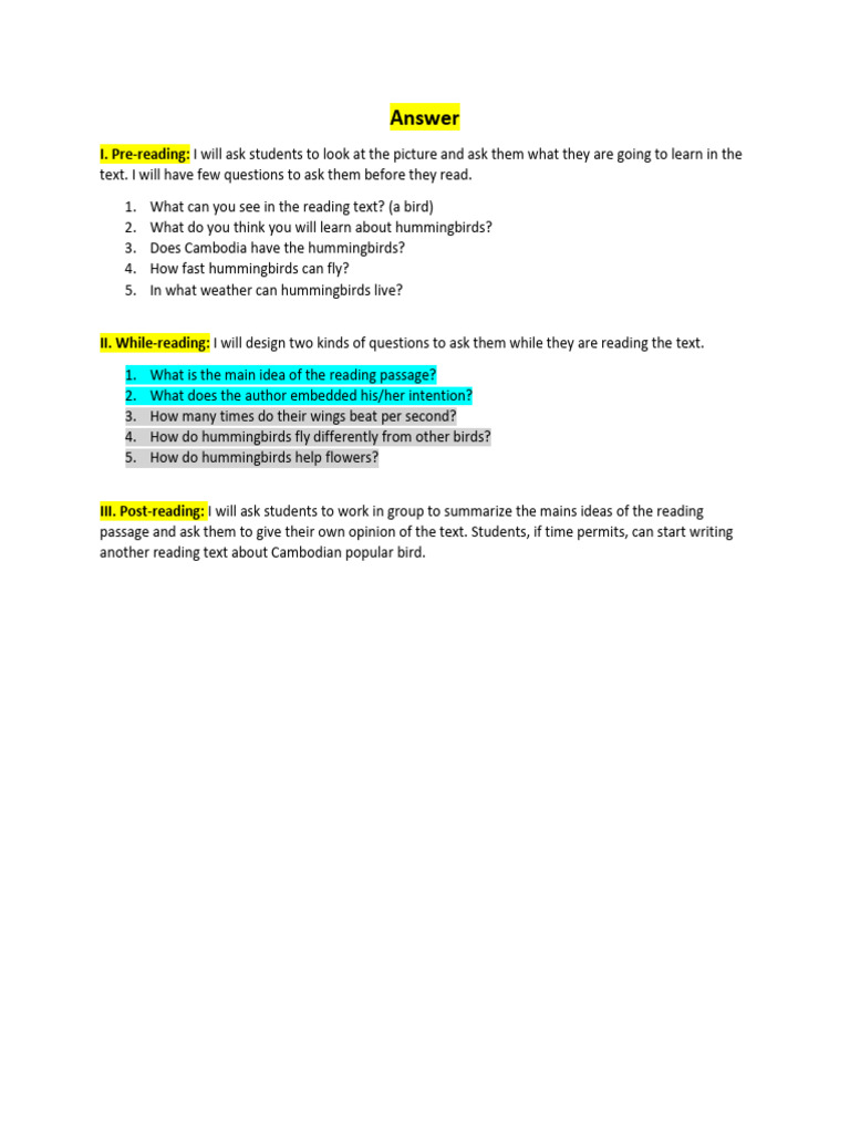 Answer | PDF