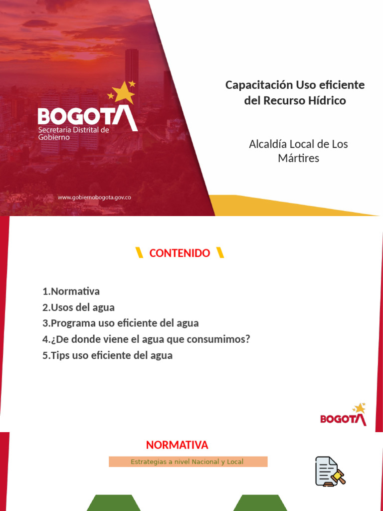 Capacitación en Uso Eficiente del Agua | PDF