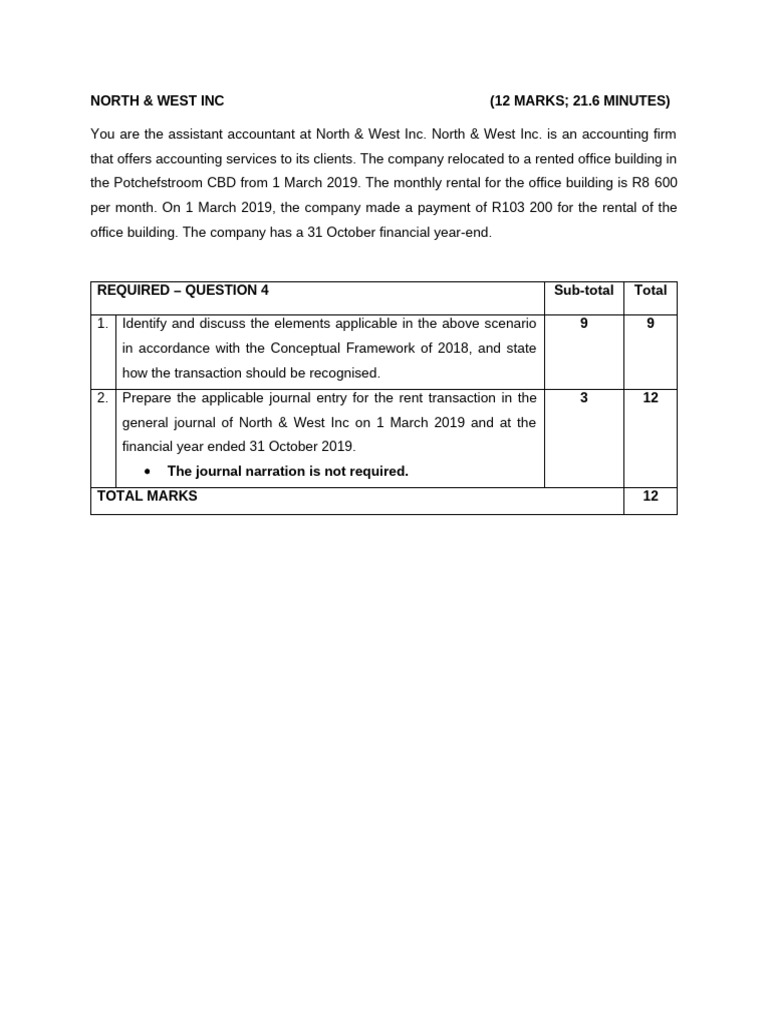 13+practical+example+2+ North+West | PDF
