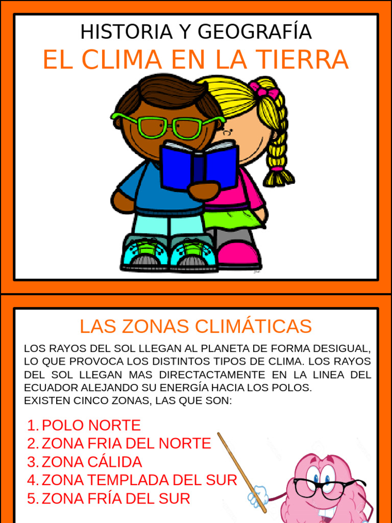 Zonas Climáticas y Paisajes para Niños | PDF | Clima templado | Clima