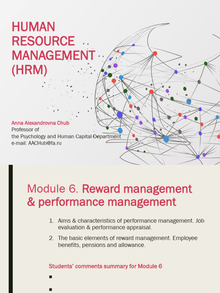 Reward & Performance Management Guide | PDF | Performance Appraisal ...