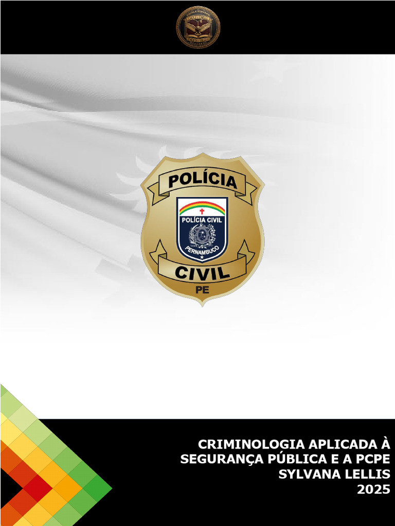 Criminologia e Segurança Pública na PCPE | PDF | Desvio (Sociologia ...