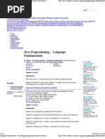 Download Language Fundamentals - Java1 by Karthic Gk SN88747352 doc pdf