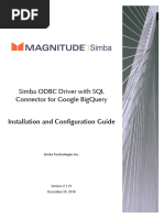 Simba Apache Spark ODBC Connector Install and Configuration Guide | PDF ...