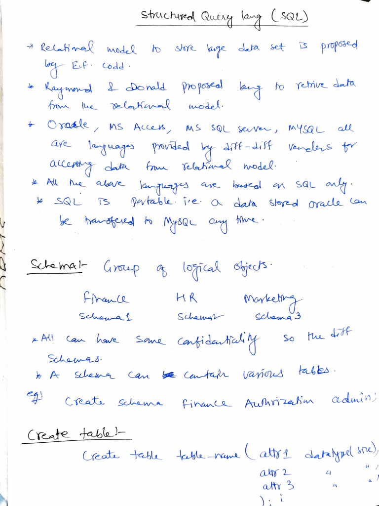 DBMS-4 SQL | PDF