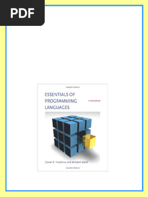 Essentials of Programming Languages Third Edition Daniel P