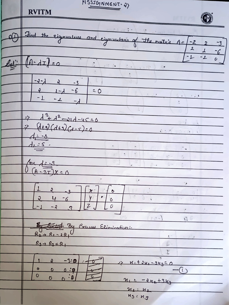 Math Ass 2 | PDF