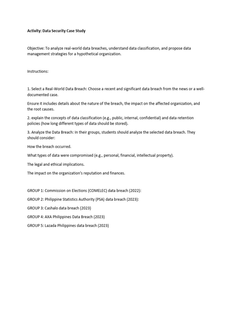 Final Activity 1 | PDF