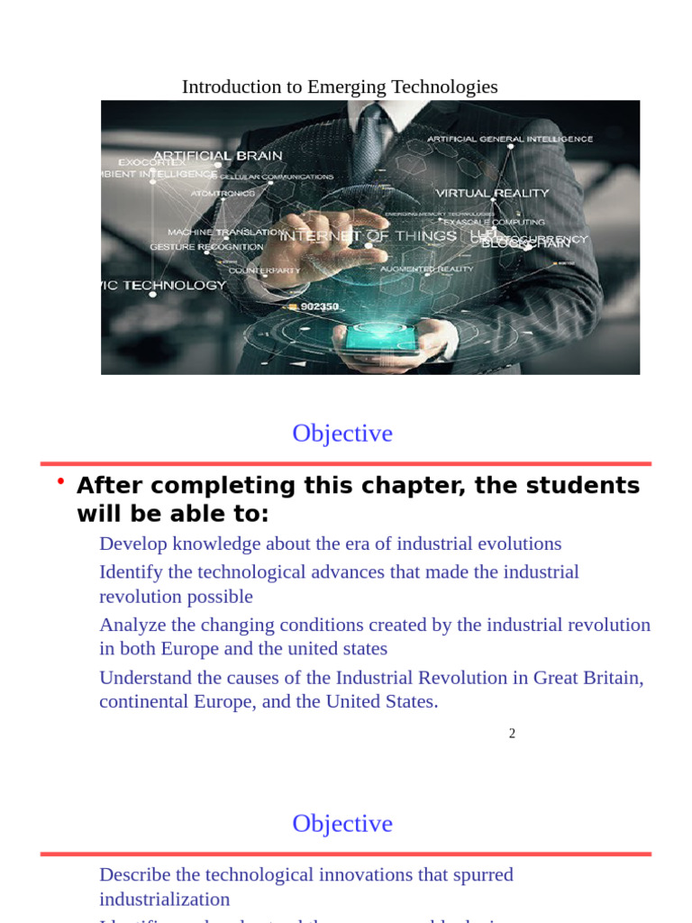 Introduction To Emerging Technologies Chapter 1 | PDF | Human–Computer ...