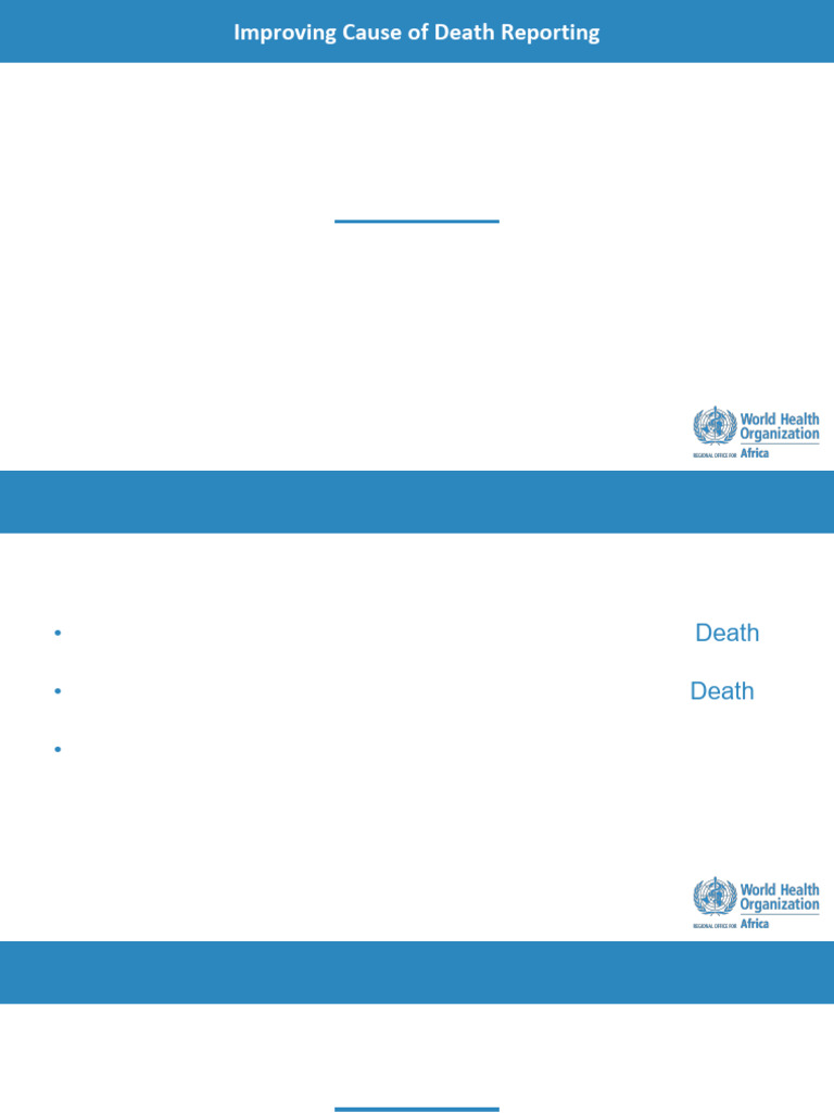 Medical Certification of Cause of Death | PDF | Cardiac Arrest | Death