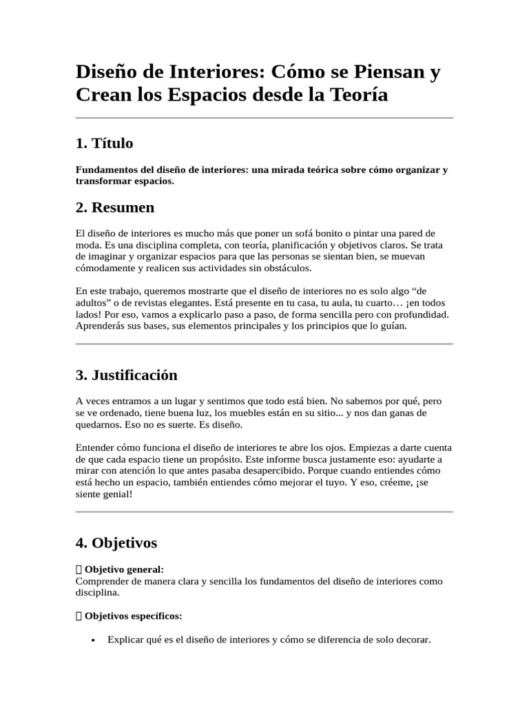 Fundamentos del Diseño de Interiores | PDF | Diseño | Mueble