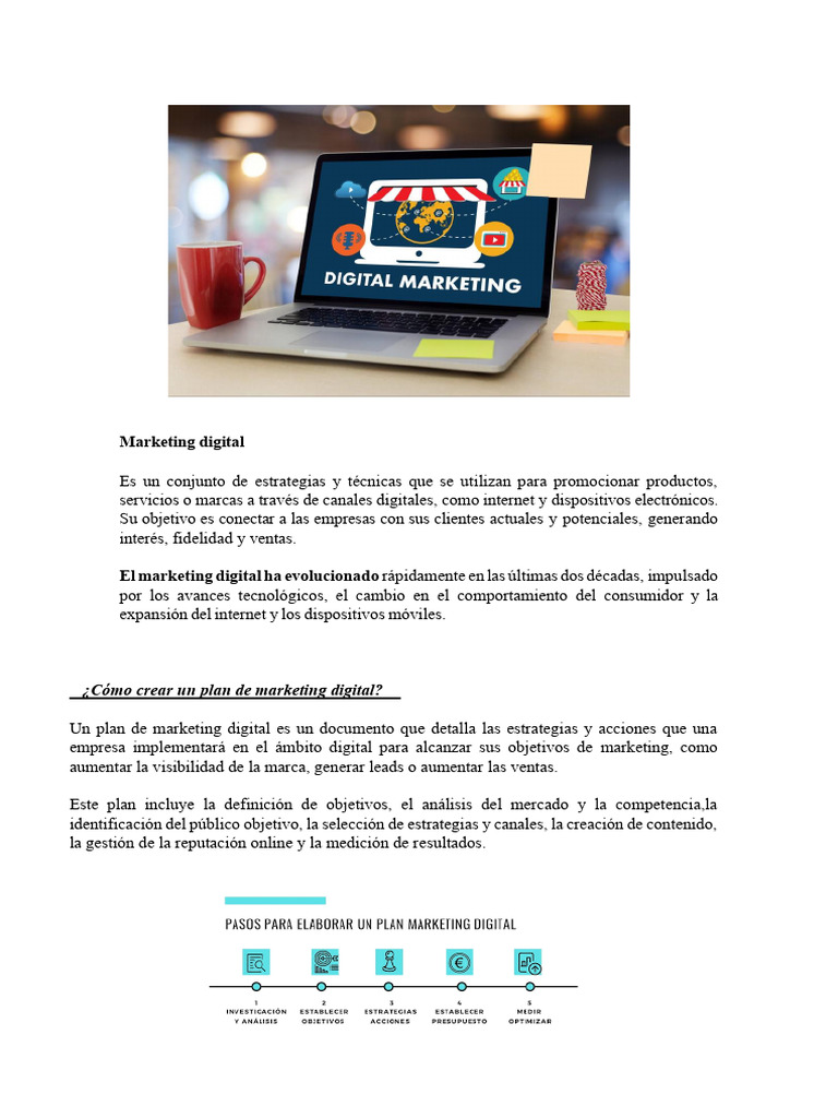 Estrategias Clave de Marketing Digital | PDF | Publicidad digital ...