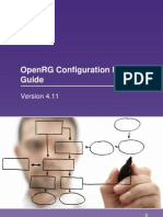 Openrg Configuration Guide