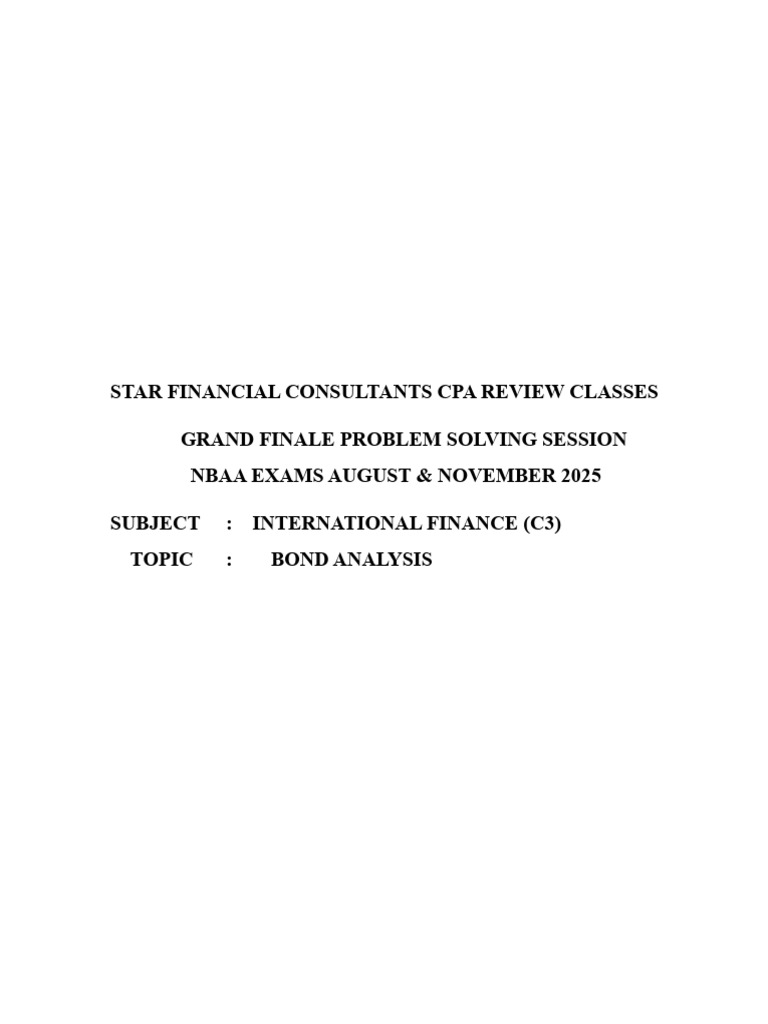Bond Analysis and Duration Insights | PDF | Bonds (Finance) | Interest