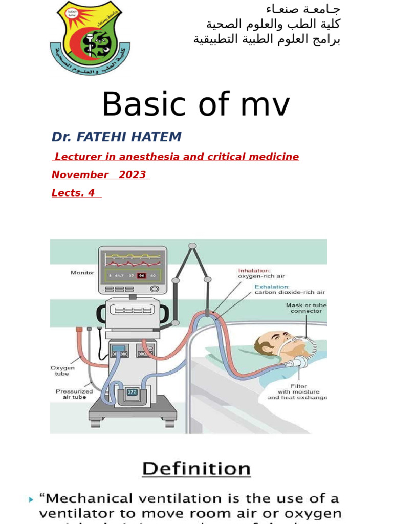 Mechanical Ventilation Modes Overview | PDF