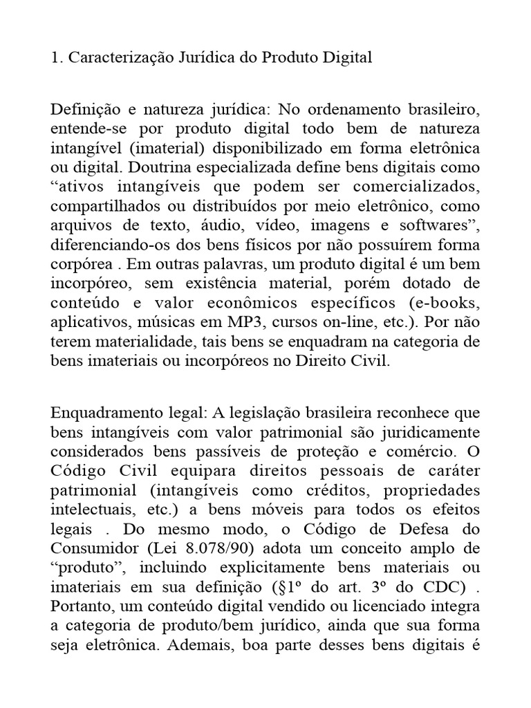 Propriedade e Licença de Produtos Digitais | PDF | Propriedade ...