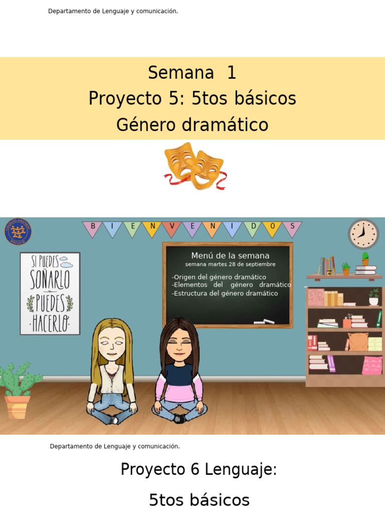 Introducción al Género Dramático | PDF | Teatro | Comedia