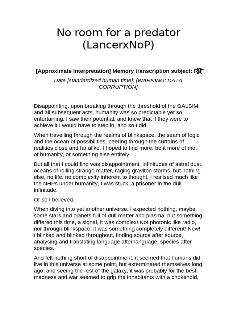 Exploring Humanity's Cosmic Disappointment | PDF