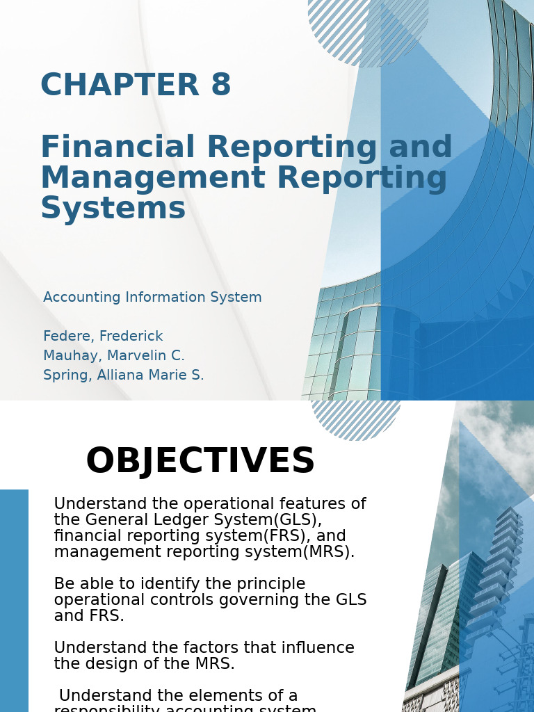 Financial and Management Reporting Systems | PDF