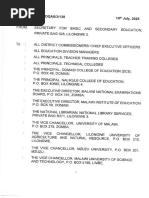MUBAS 2025/2026 ODeL Admissions Open | PDF | Diploma | Academic Degree