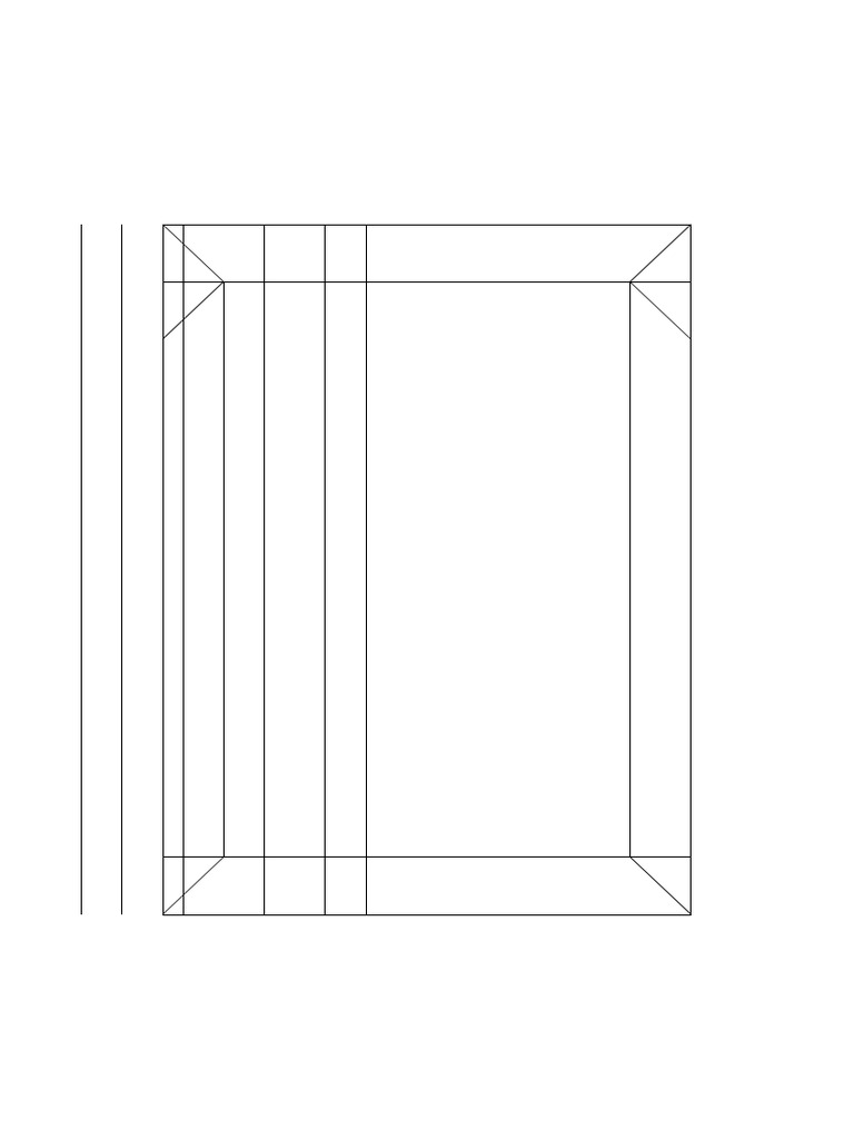 Paper Wood Frame Template | PDF