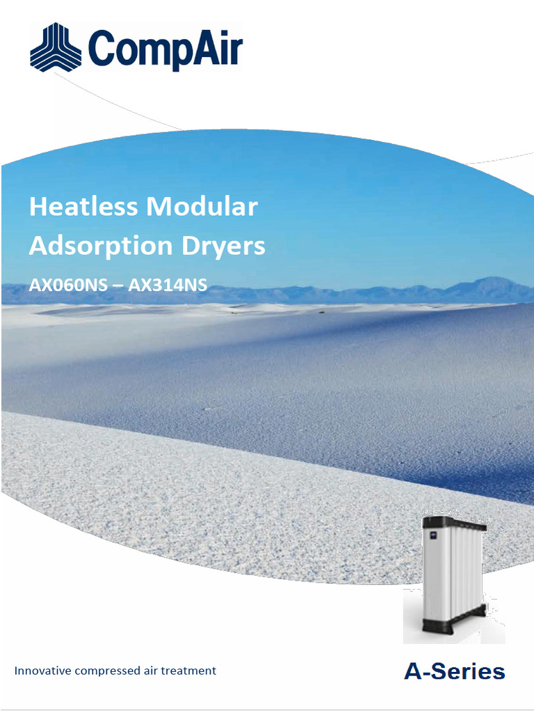 A-Series Heatless Air Dryers Overview | PDF | Clothes Dryer ...