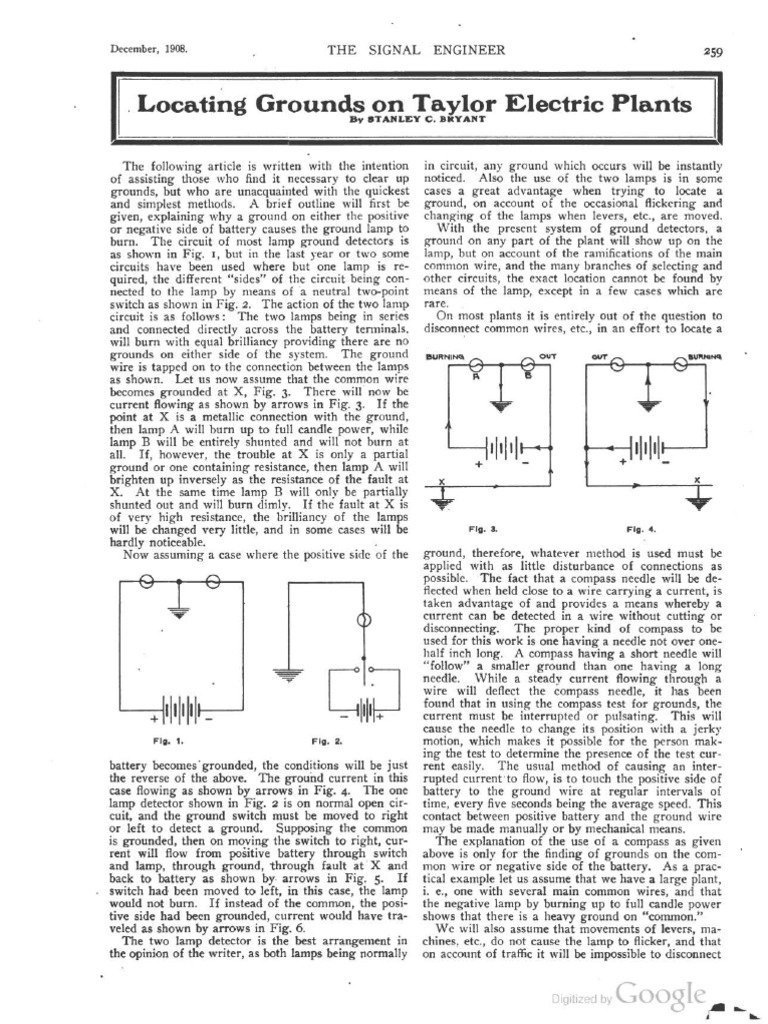 Railway Signaling V01 Jun-1908 To May-1909 | PDF | Switch | Equipment