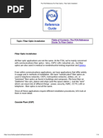 Telecom OSP Installation Guide | PDF | Optical Fiber | Fiber Optic ...