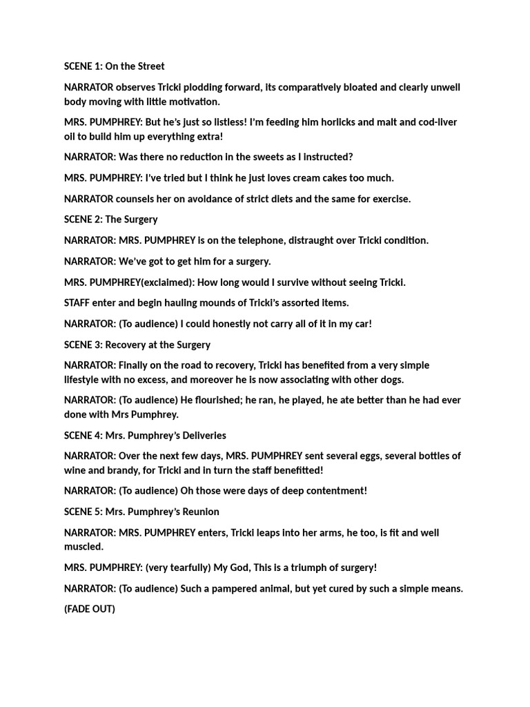 Role Play Script | PDF